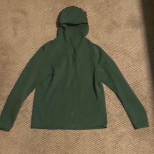 Mens Nike Drifit hoodie- hunter green